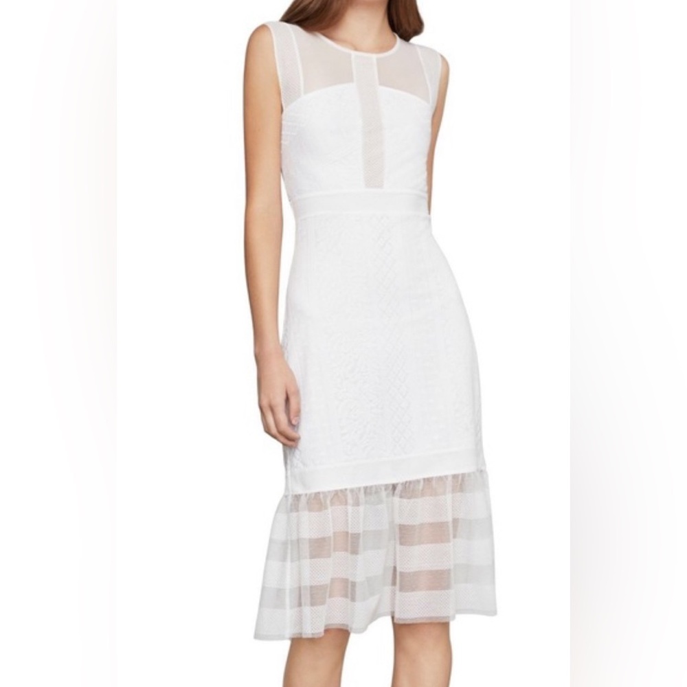 Lace white dress